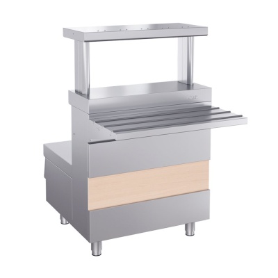 Мармит 1-х блюд 1 конф. М1-1.700-02-О Ривьера