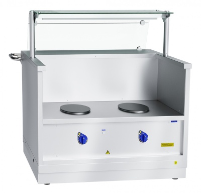 Прилавок-мармит электрический 1-х блюд Abat ПМЭС-70Х HOT-LINE