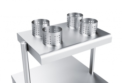 Прилавок для столовых приборов и подносов ПСП-70Х HOT-LINE