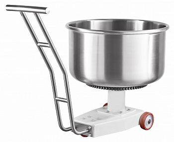 Дежа подкатная в сборе для тестомеса спирального ТМС-120СП-2П, Abat