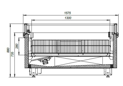 Бонета морозильная Марихолодмаш Рица ВХНо-1,875/1,5
