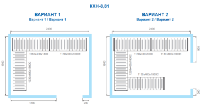 Камера холодильная Polair КХН-8,81 Standard