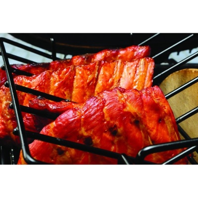 Большая V-образная решетка для приготовления ребер