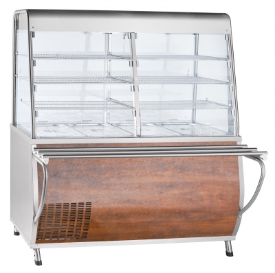 Прилавок-витрина холодильный Abat ПВВ(Н)-70Т-С-01-НШ ПРЕМЬЕР