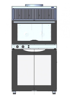 Зонт вытяжной встраиваемый Abat ЗВВ-4-6/4