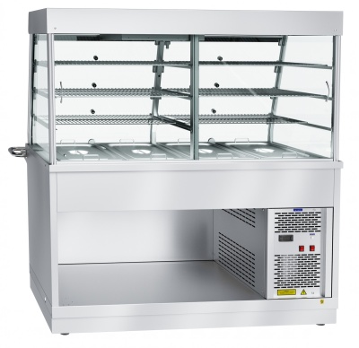 Прилавок-витрина холодильный ПВВ(Н)-70Х-С-01-НШ HOT-LINE