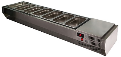 Витрина тепловая для ингредиентов Carboma A40 SH 1,0 с крышкой 0430 IDO