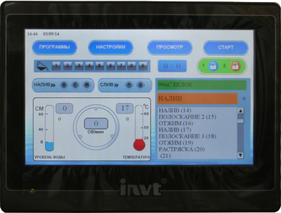 СТИРАЛЬНО-ОТЖИМНАЯ МАШИНА «БАРЬЕРНОГО» ТИПА ВБ-70П