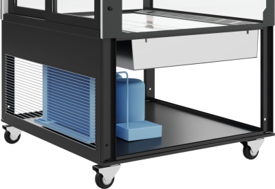 Витрина кондитерская Carboma KC71‑130 VV 1,2‑1 BUILT‑IN COSMO