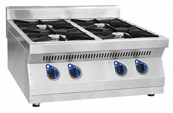 Газовая плита 4-х горелочная ПГК-47Н (700 серия) Abat