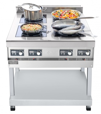 Плита индукционная 4-х конфорочная КИП-49П-5,0 (900 серия) Abat