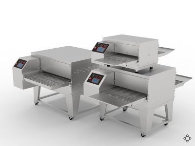 Печь электрическая для пиццы Abat ПЭК-600 с дверцей