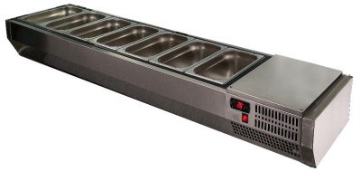 Холодильная витрина для ингредиентов Polair VTi4-G (1/4) Grande