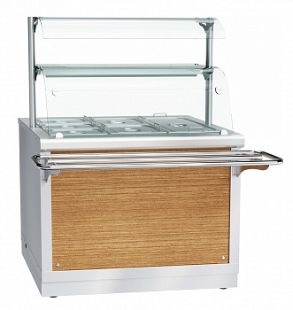 Электрический мармит кухонный 2-х блюд ЭМК-70Х-02 HOT-LINE