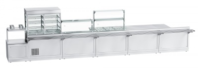 Прилавок холодильный ПВВ(Н)-70Х-02-НШ HOT-LINE
