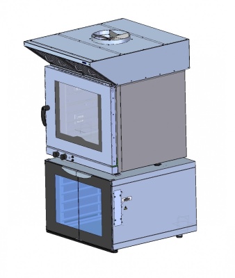 Зонт вытяжной встраиваемый Abat ЗВВ-6-6/4