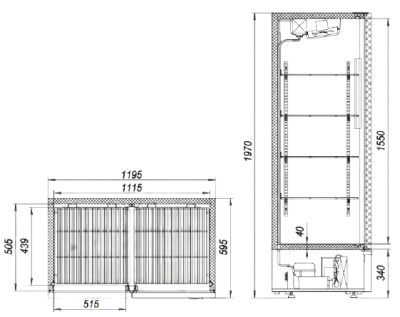 Шкаф холодильный Марихолодмаш ШХ 0,80М