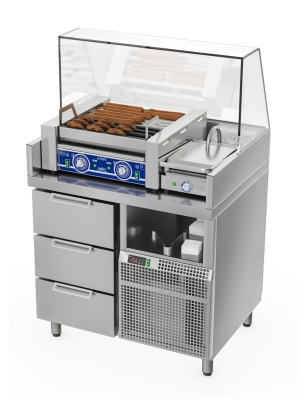 Станция для бургеров и хот-догов БАВАРИЯ БХС-900.700-02
