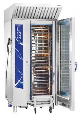 Бойлерный программируемый пароконвектомат Abat ПКА 20-1/1ПМ2 с парогенератором