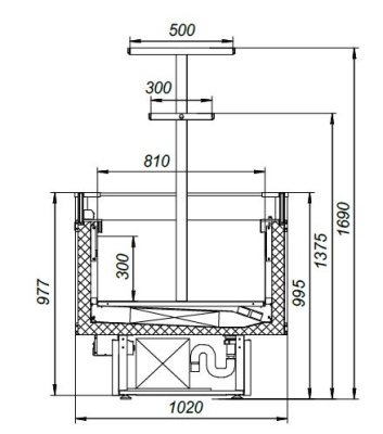 Бонета холодильная Марихолодмаш Купец ВХНо-1,2