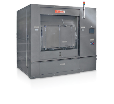 СТИРАЛЬНО-ОТЖИМНАЯ МАШИНА «БАРЬЕРНОГО» ТИПА ЛБ-240П