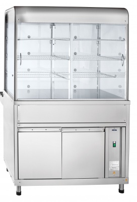 Прилавок-витрина нейтральная Abat ПВН-70КМ АСТА