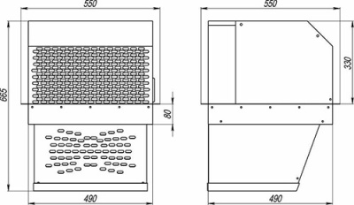 Моноблок холодильный Polair MM109ST