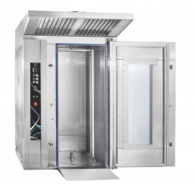 Ротационный пекарский шкаф Abat РПШ-16-2/1М, в комплекте ТШГ-16-2/1