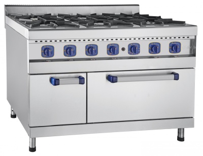 Газовая плита 6-ти горелочная ПГК-69ЖШ (900 серия) Abat