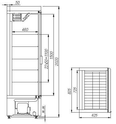Шкаф для напитков Сarboma R560