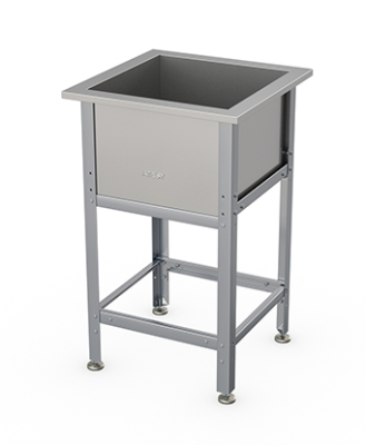 Ванна моечная односекционная Atesy типа ВСМ-Б-К Бюджет (каркас краш)