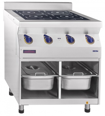 Плита индукционная 4-х конфорочная КИП-47Н, настольная (700 серия)