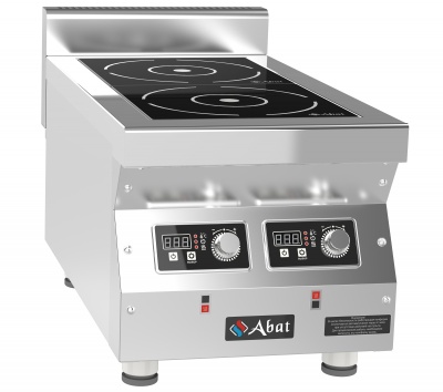 Плита индукционная 2-ух конфорочная КИП-27Н-3,5