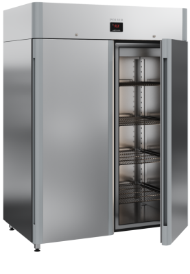 Шкаф холодильный Polair CM114-Gm Grande (нерж, алюм. профили)