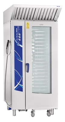 Бойлерный программируемый пароконвектомат Abat ПКА 20-1/1ПМ2-01 (автоматическая мойка)