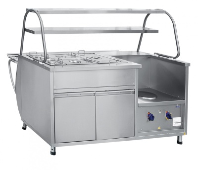 Мармит 1-х и 2-х блюд ЭМК-70МУ универс. паровой ПАТША