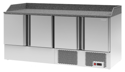 Стол холодильный Polair TMi4GNpizza-G Grande для пиццы