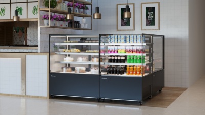 Витрина нейтральная Carboma KC71‑130 N 0,6‑1 COSMO