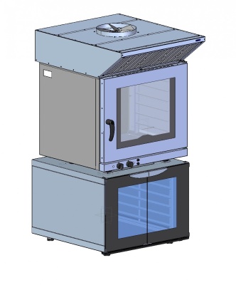 Зонт вытяжной встраиваемый Abat ЗВВ-6-6/4