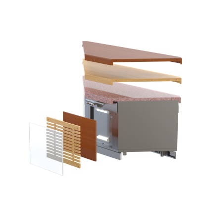 Поворотный модуль внешний ПМВШ-90-02 Регата