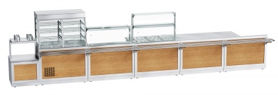 Прилавок холодильный ПВВ(Н)-70Х-НШ HOT-LINE