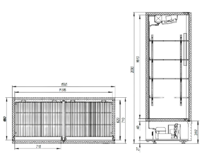 Шкаф холодильный Марихолодмаш Капри 1,5УМ