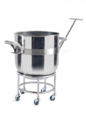 Тележка ТМП-40 подкатная для дежи миксера планетарного МПЛ-40 Abat