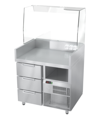 Станция для бургеров и хот-догов БАВАРИЯ БХС-900.700-02 плюс