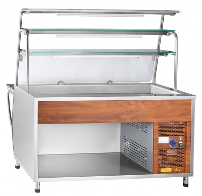 Прилавок холодильный Abat ПВВ(Н)-70Т-01-НШ ПРЕМЬЕР