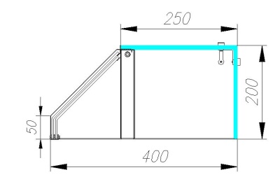 Витрина нейтральная Carboma AC40 N 1,25-1 OMI