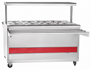 Мармит 2-х блюд Abat ЭМК-70ПМ-01 Линия самообслуживания