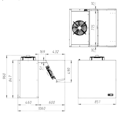 Моноблок холодильный Марихолодмаш MMN 344