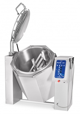Котел пищеварочный опрокидывающийся КПЭМ-350 ОМ2 с миксером
