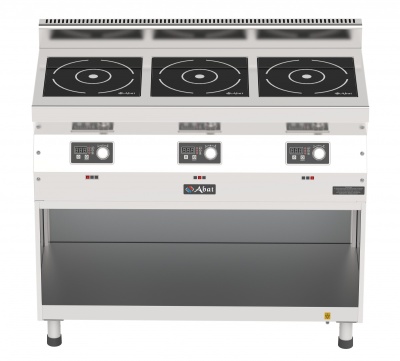 Плита индукционная 3-х конфорочная КИП-35Н-3,5 (500 серия) Abat